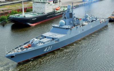 Фрегат проекта 22350 "Адмирал Касатонов" передадут Северному флоту 15 июля - politros.com