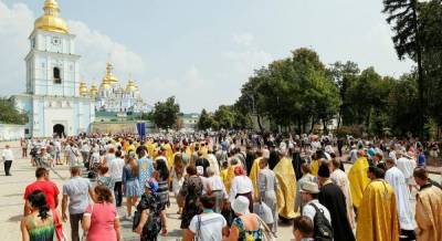 Из-за карантина православные церкви в Украине отказались от крестного хода ко Дню Крещения Руси