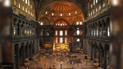 Анкара хочет скрыть христианские мозаики в Айя-Софии для проведения мусульманских молитв