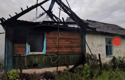Пожар в доме в Волковысском районе: 60-летний хозяин попытался совладать с огнём и получил ожоги 20% тела