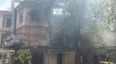 Пожар в жилом доме Одессы потушили