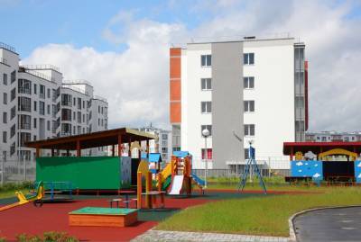 В Петергофе детский сад, имевший статус долгостроя, примет воспитанников первого сентября