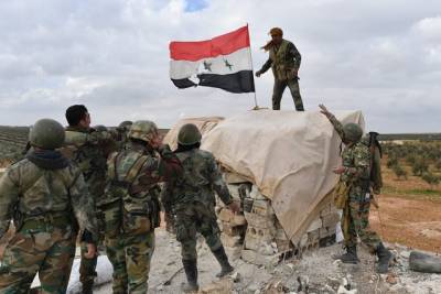 Сирийская армия контратаковала боевиков в провинции Идлиб