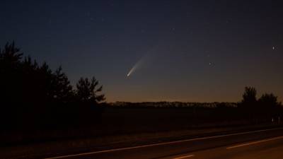 Воронежцы сфотографировали самую яркую за 7 лет комету