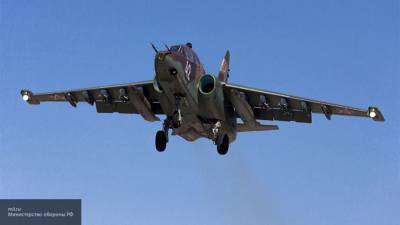 Уникальные кадры полета российских Су-25МС3 появились в Сети