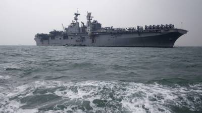 В США на военной базе загорелся десантный корабль - russian.rt.com - США - Сан-Диего - county San Diego