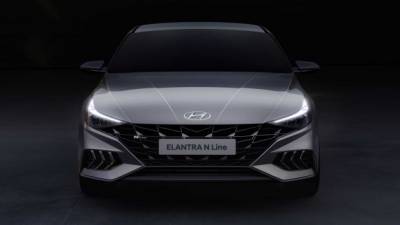 Hyundai показал чуть «злую» Элантру