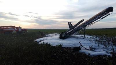 Самолет Ан-2 потерпел крушение в Нижегородской области