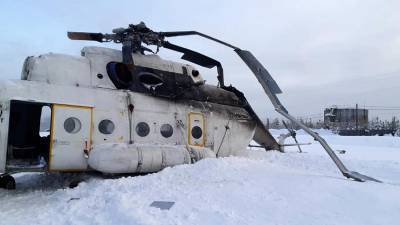 Названа возможная причина жесткой посадки Ми-8 в Красноярском крае