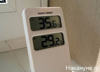 Штормовое предупреждение об аномальной жаре на Среднем Урале продлено до 16 июля