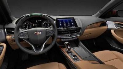 Новый Cadillac CT5 получит электронную панель приборов