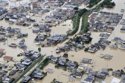 Наводнение в Японии унесло жизни 70 человек и еще 13 пропали без вести