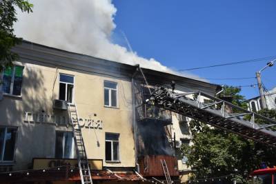 В центре Одессы сгорел старинный дом, почти 40 человек остались без крыши на головой