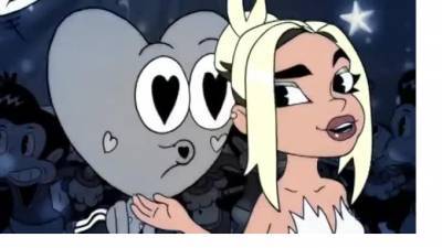 Британская певица Дуа Липа выпустила анимационный клип на песню "Hallucinate"