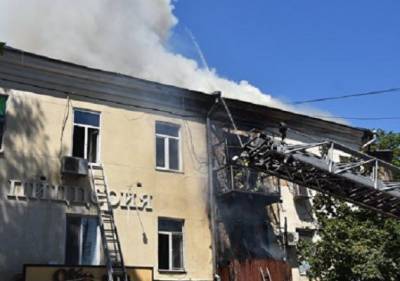 Пожар в жилом доме в Одессе — без крыши над головой остались 38 человек