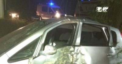 В Зеленоградском районе спасатели деблокировали человека, застрявшего в автомобиле после ДТП (фото)