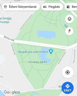 На Google Maps монумент Освободителям в Риге стал «памятником оккупации»