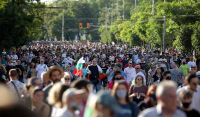 Протестующие в Болгарии требуют отставки правительства