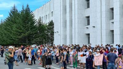 Полпред президента прибыл в Хабаровский край из-за протестов