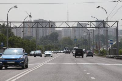 На Кузбасском мосту в Кемерове установили новую камеру фиксации нарушений ПДД