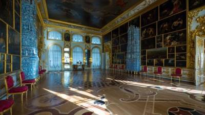 Екатерининский дворец в Пушкине открылся для посещения 13 июля