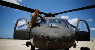 В Латвию перебросили очередную группу вертолётов Black Hawk
