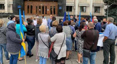 Жители Одесчины взбунтовались против чиновников, фото: что творится под ОГА