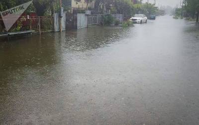 Проливные дожди создали проблемы в Западной Грузии
