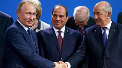 Путин и президент Алжира договорились об укреплении партнерства