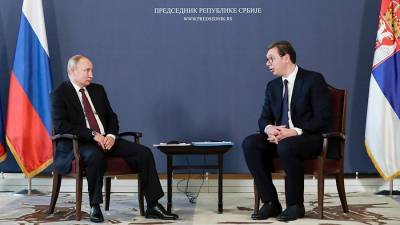 В Кремле прокомментировали предстоящий визит Путина в Белград