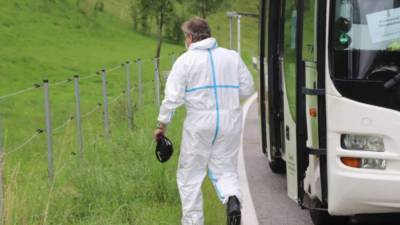 В Баварии афганец заколол свою бывшую жену в маршрутном автобусе