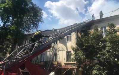 Спасатели озвучили возможную причину пожара в Одессе