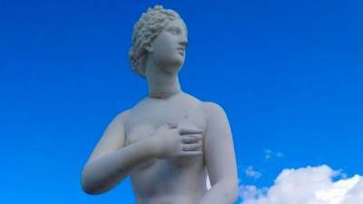 Вандалы сломали пальцы на руке статуи Венеры Медицейской в Петергофе