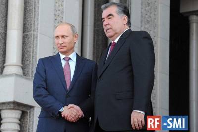 Путин провел телефонный разговор с президентом Таджикистана Эмомали Рахмоном