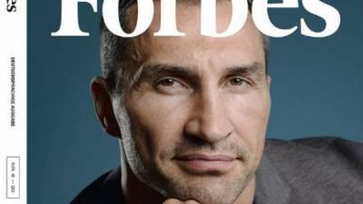 Владимир Кличко попал на обложку Forbes