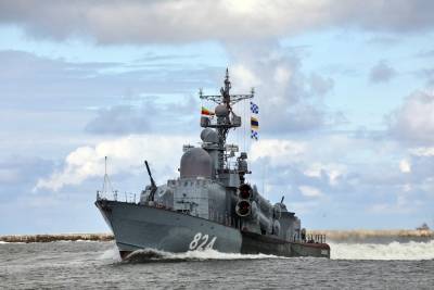 Появилось видео репетиции военно-морского парада в Калининграде