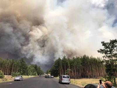Пожежа у Луганській області ліквідована – чи будуть висновки