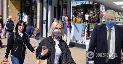 В Британии введут серьезные штрафы за неношение масок