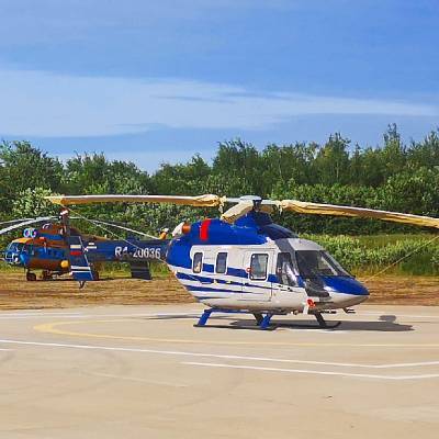 В Смоленск прибыл вертолет санитарной авиации