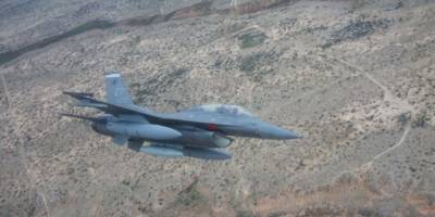 Уже пятое крушение с мая: в США разбился истребитель F-16 ВВС США