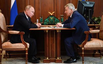 Путин поговорил с главным внештатным эндокринологом Минздрава
