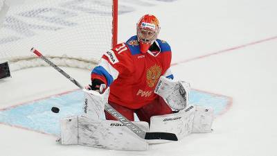 Российский вратарь Сорокин подписал контракт с клубом НХЛ