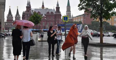 Новый рекорд осадков может быть установлен 15 июля в Москве