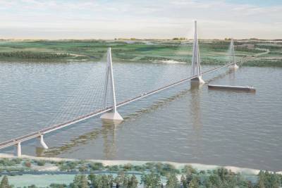 Работы по строительству моста через реку Лену завершат в 2024 году