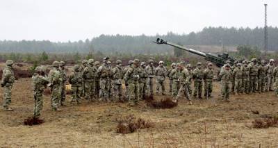 В Польше начались американские учения по развертыванию войск в Европе