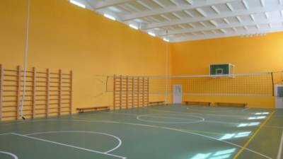 В Первомайском центре образования отремонтировали спортивный зал