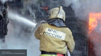 Пожар произошел на магистральном газопроводе в Волгоградской области