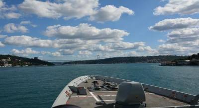 Корабли НАТО вошли в Черное море (фото)