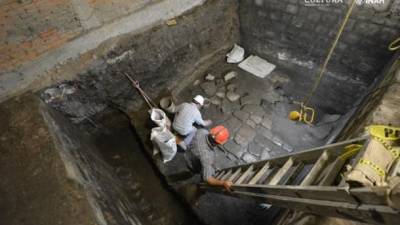 В Мехико во время реконструкции здания нашли остатки дворца ацтеков