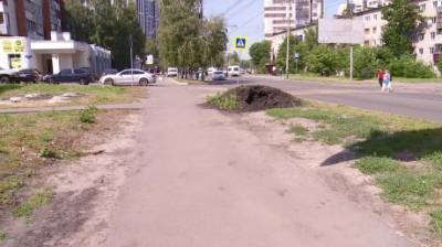 Пензячка пожаловалась на кучи земли, брошенные на Западной Поляне - penzainform.ru